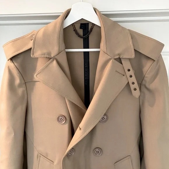 Burberry Prorsum Wool Trench Coat From 2011 Summer/Spring collection. - Picture 2 of 10